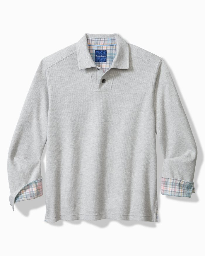Las Arias Sweatshirt Polo - Grey