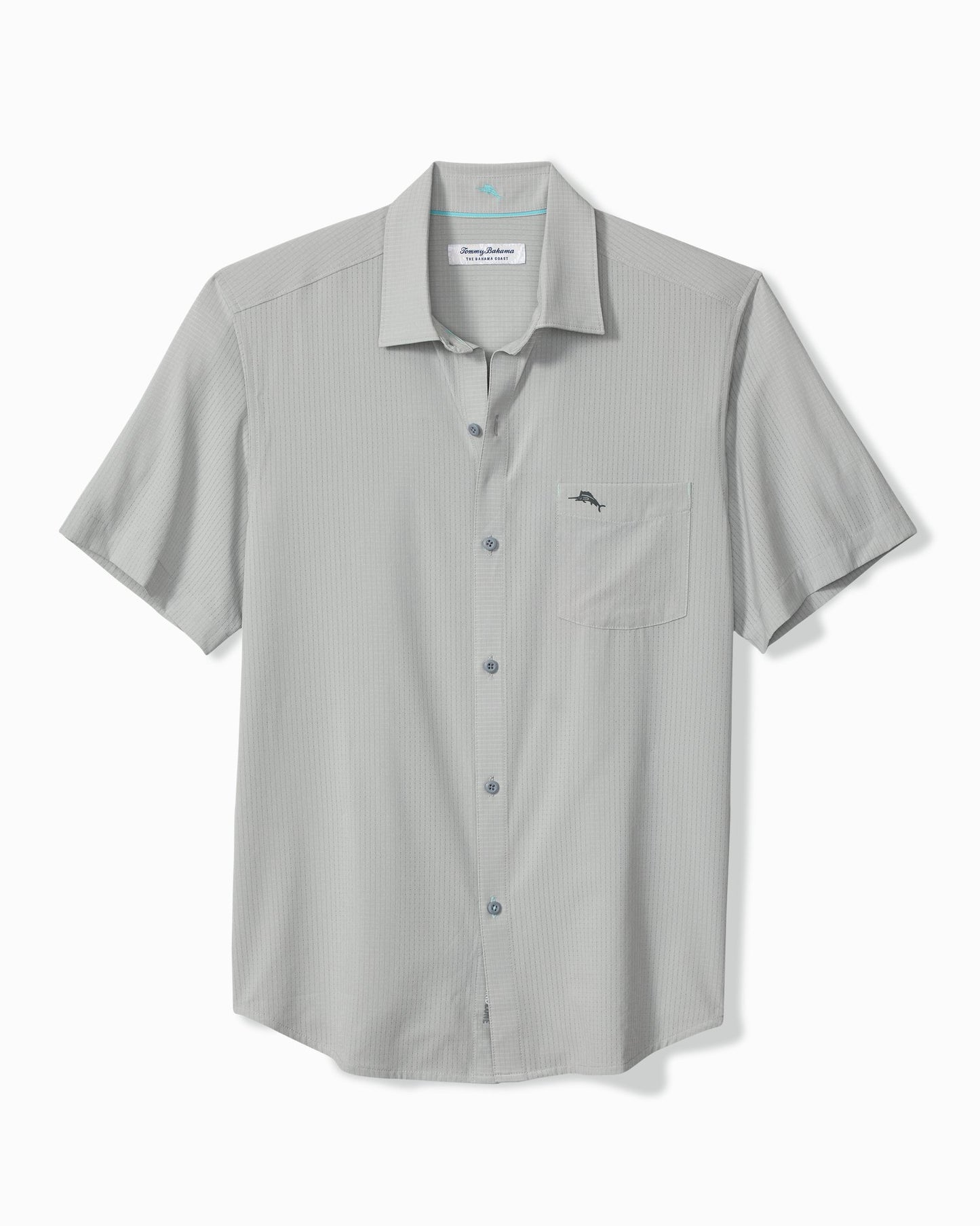 Bahama Coast Venice Vines Shirt - Harbor Mist
