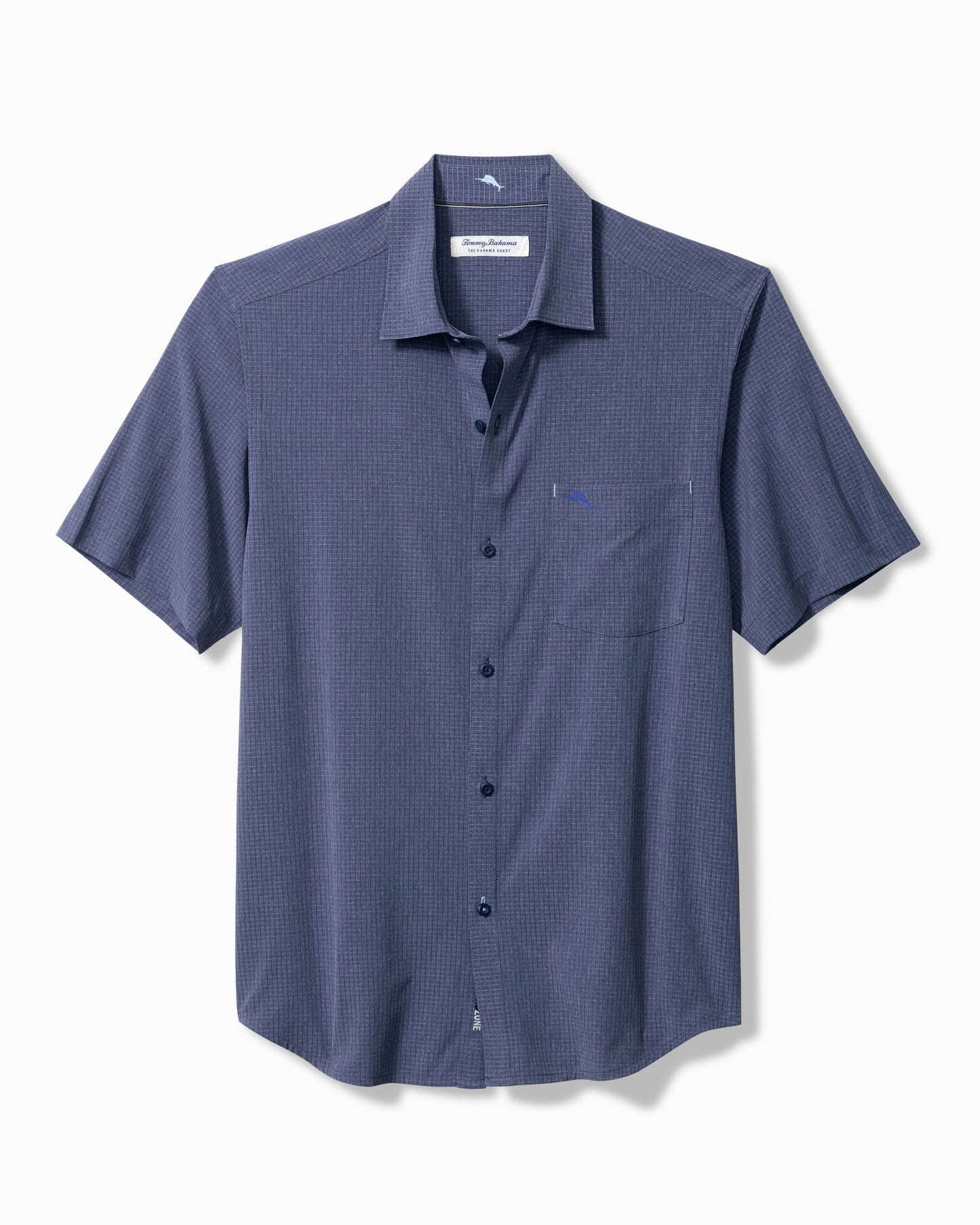 Bahama Coast Venice Vines Shirt - Dark Bluestone