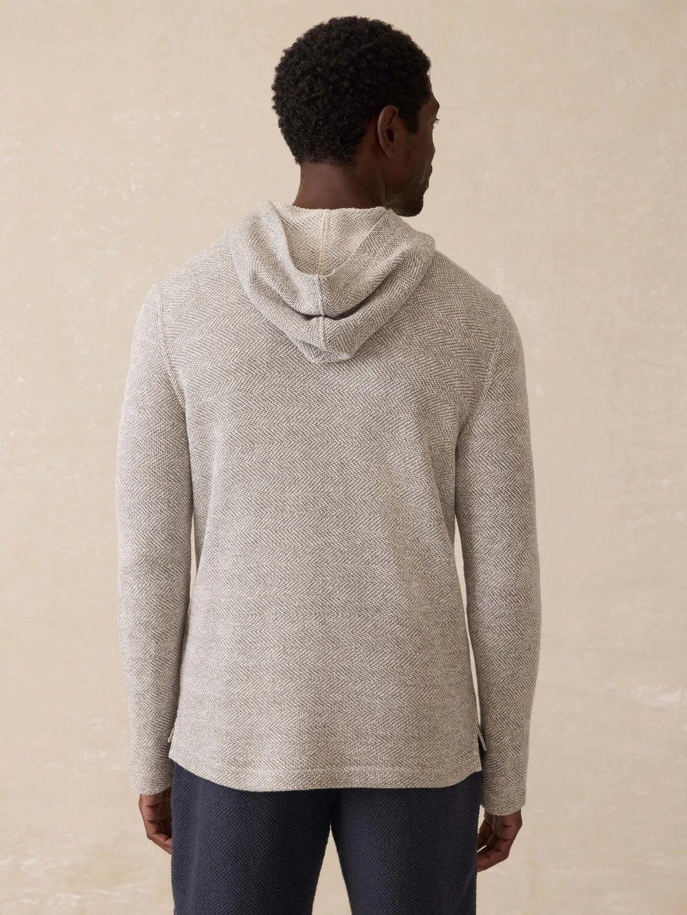 Faherty Whitewater Hoodie - Grey Shell Loop