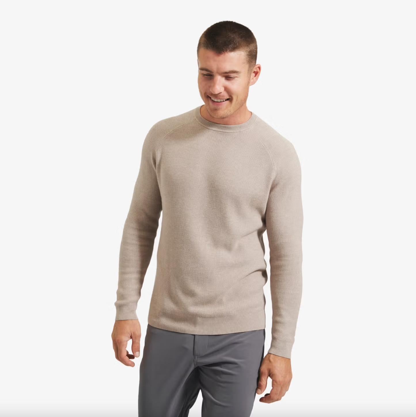 Cassady Crewneck Sweater - Vintage Khaki Heather