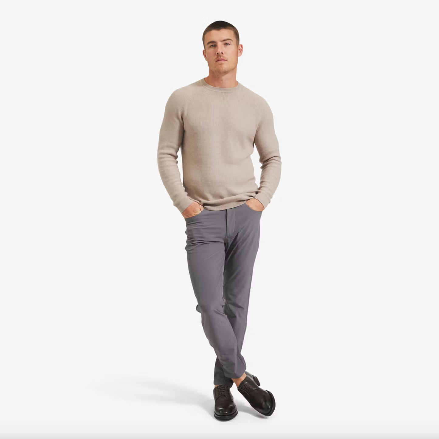 Cassady Crewneck Sweater - Vintage Khaki Heather