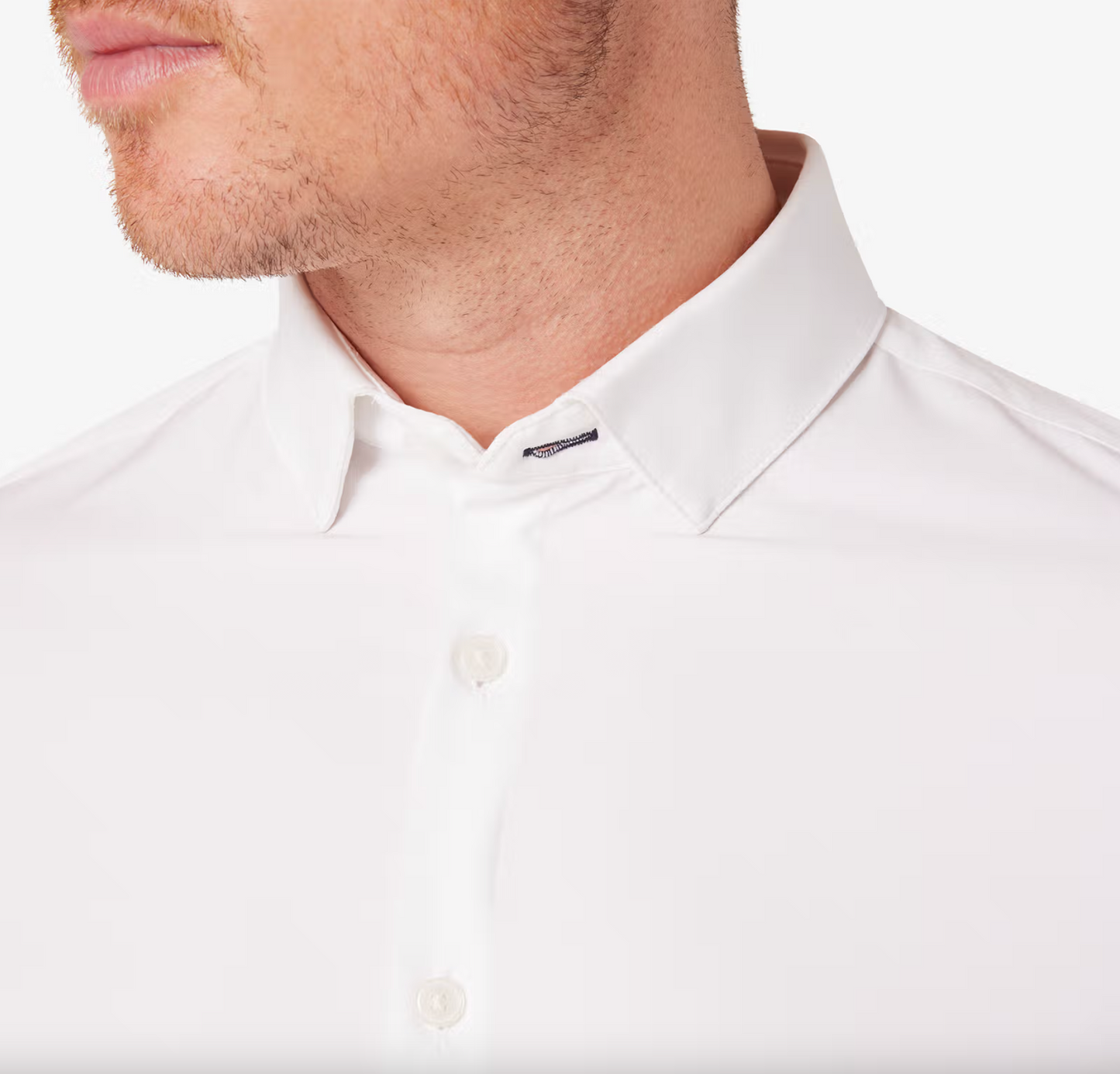 Leeward Dress Shirt - White Solid