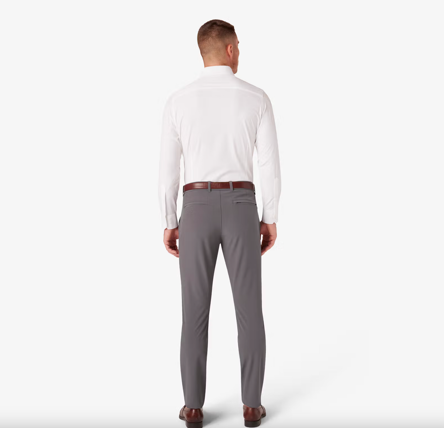 Leeward Dress Shirt - White Solid