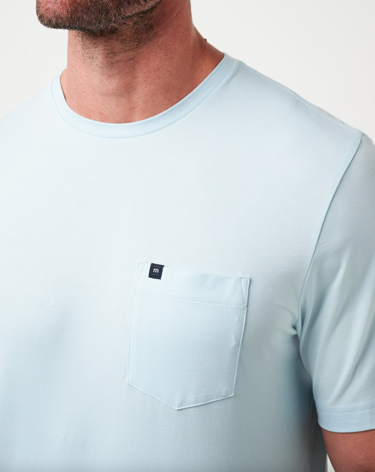 Heather Tee - Cory Blue