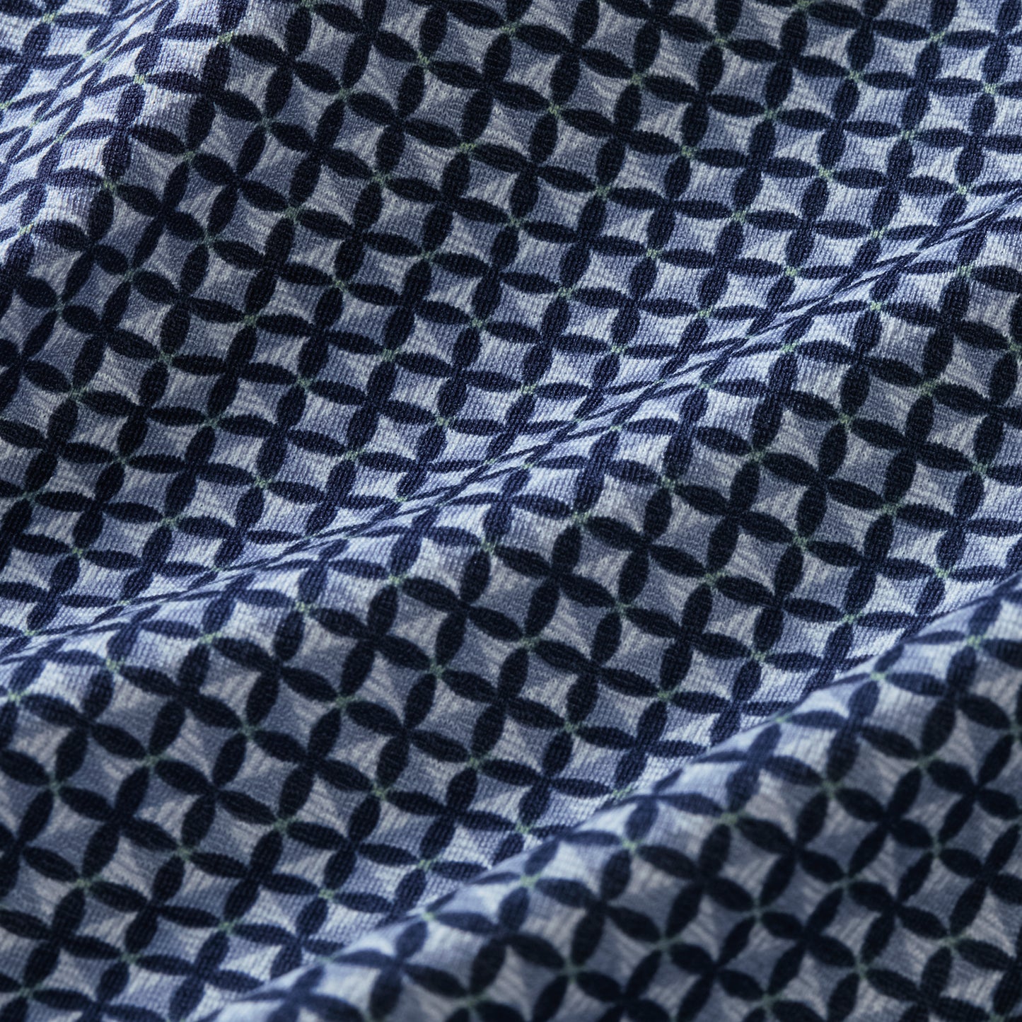 Halyard Short Sleeve - Navy Tonal Texture