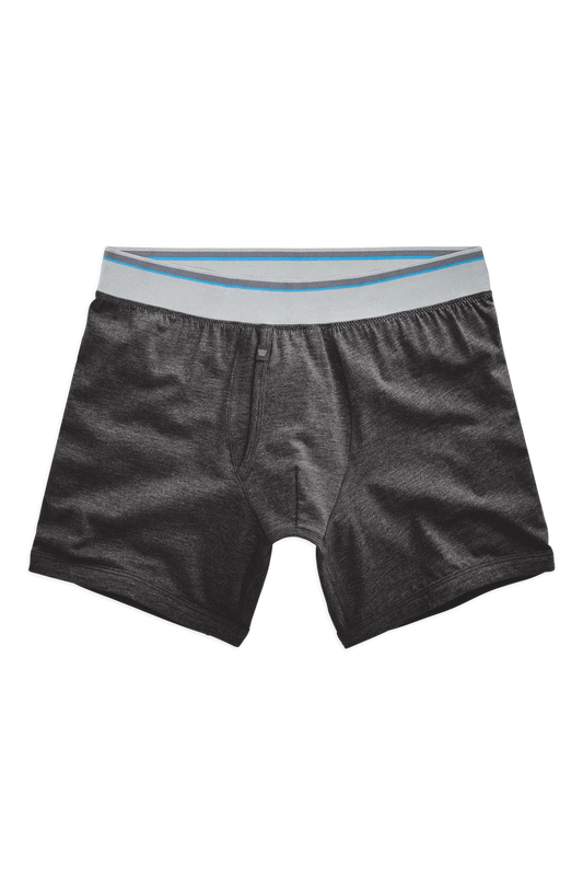 18-Hour Jersey Boxer Brief - Charcoal Heather