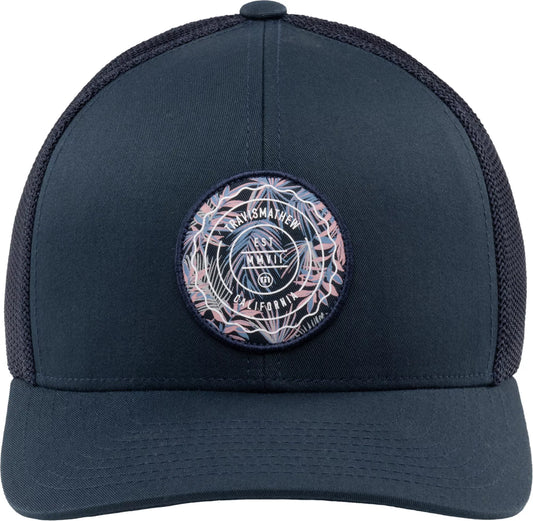 The Patch Floral Cap - Blue