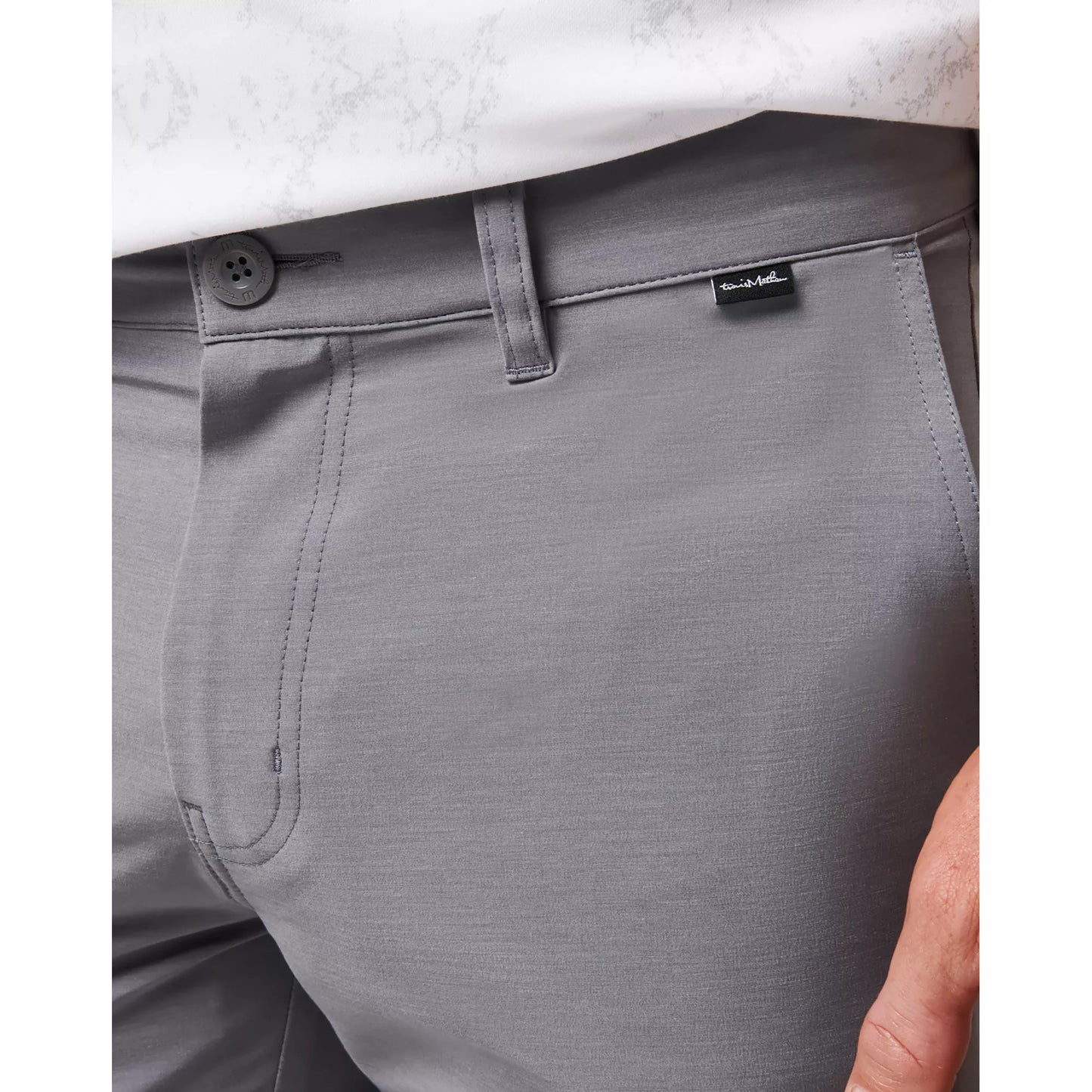 Open To Close Tailored Fit Pant - Grey