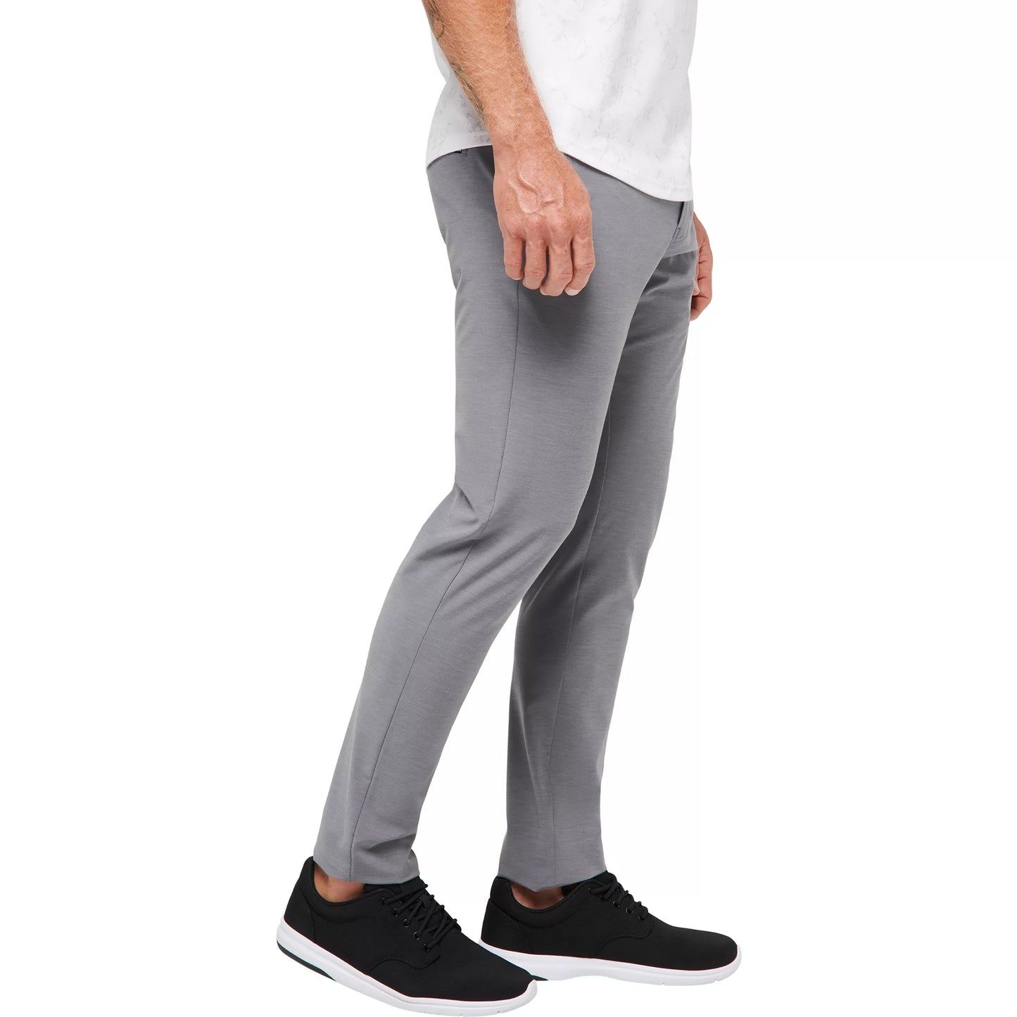 Open To Close Tailored Fit Pant - Grey