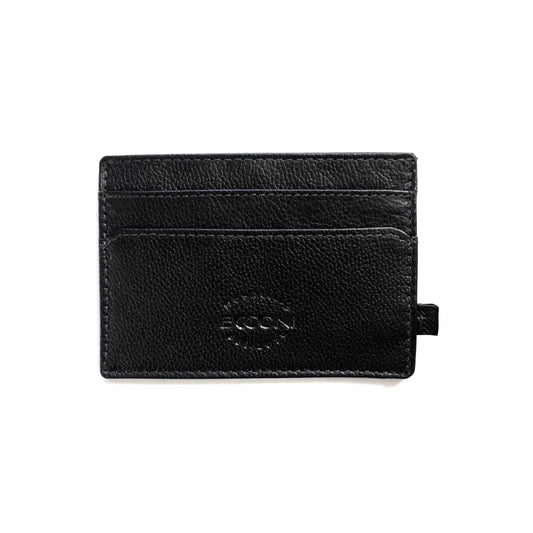 Garth Leather ID Card Case - Black