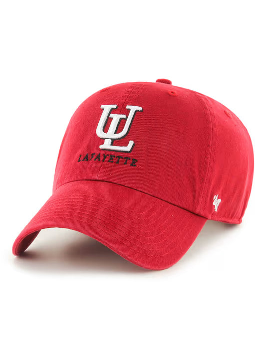UL Lafayette 47 Clean Up Cap - Red