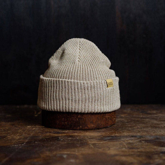 Cotton Watch Cap - Sand