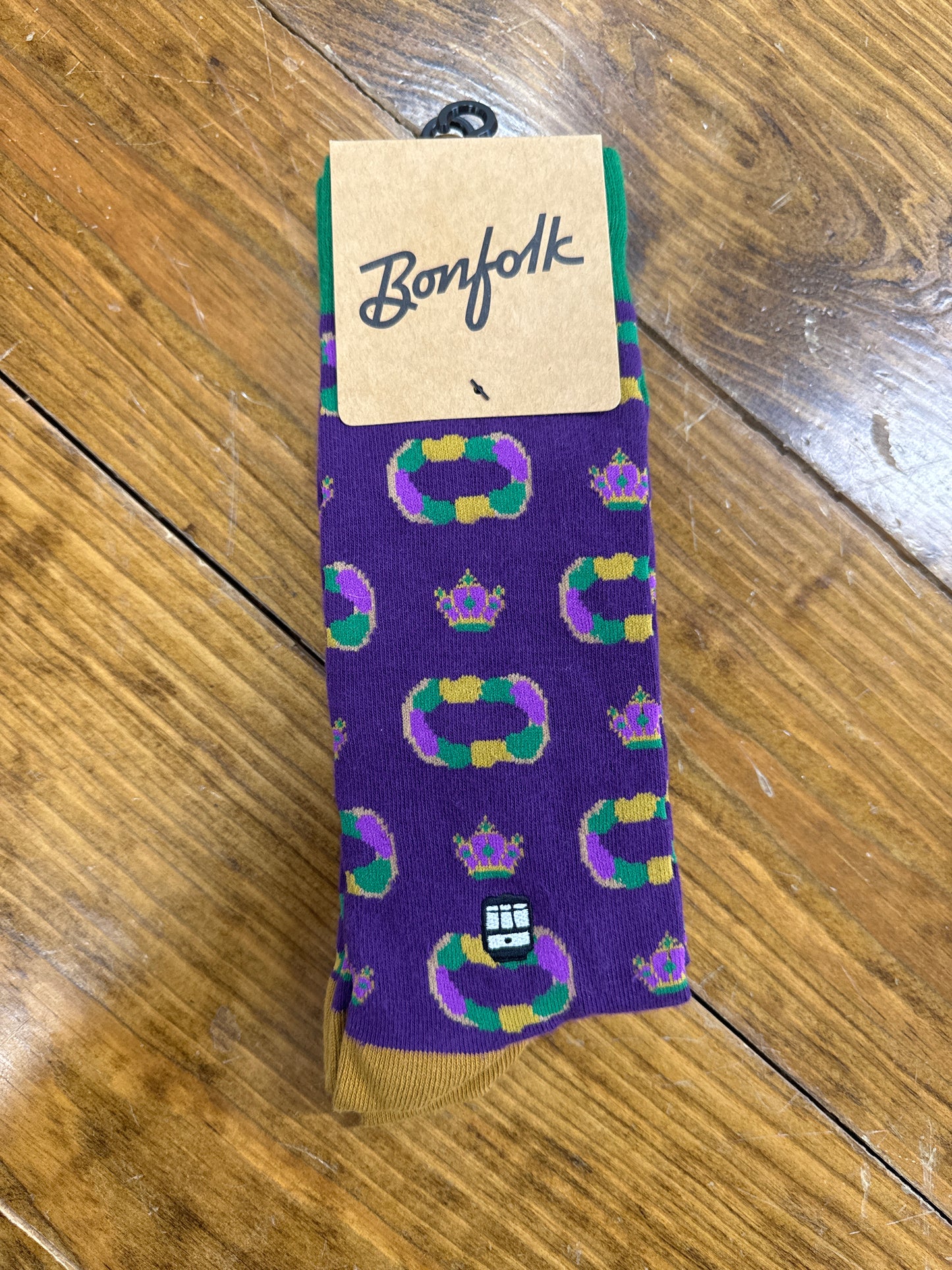 King Cake Socks