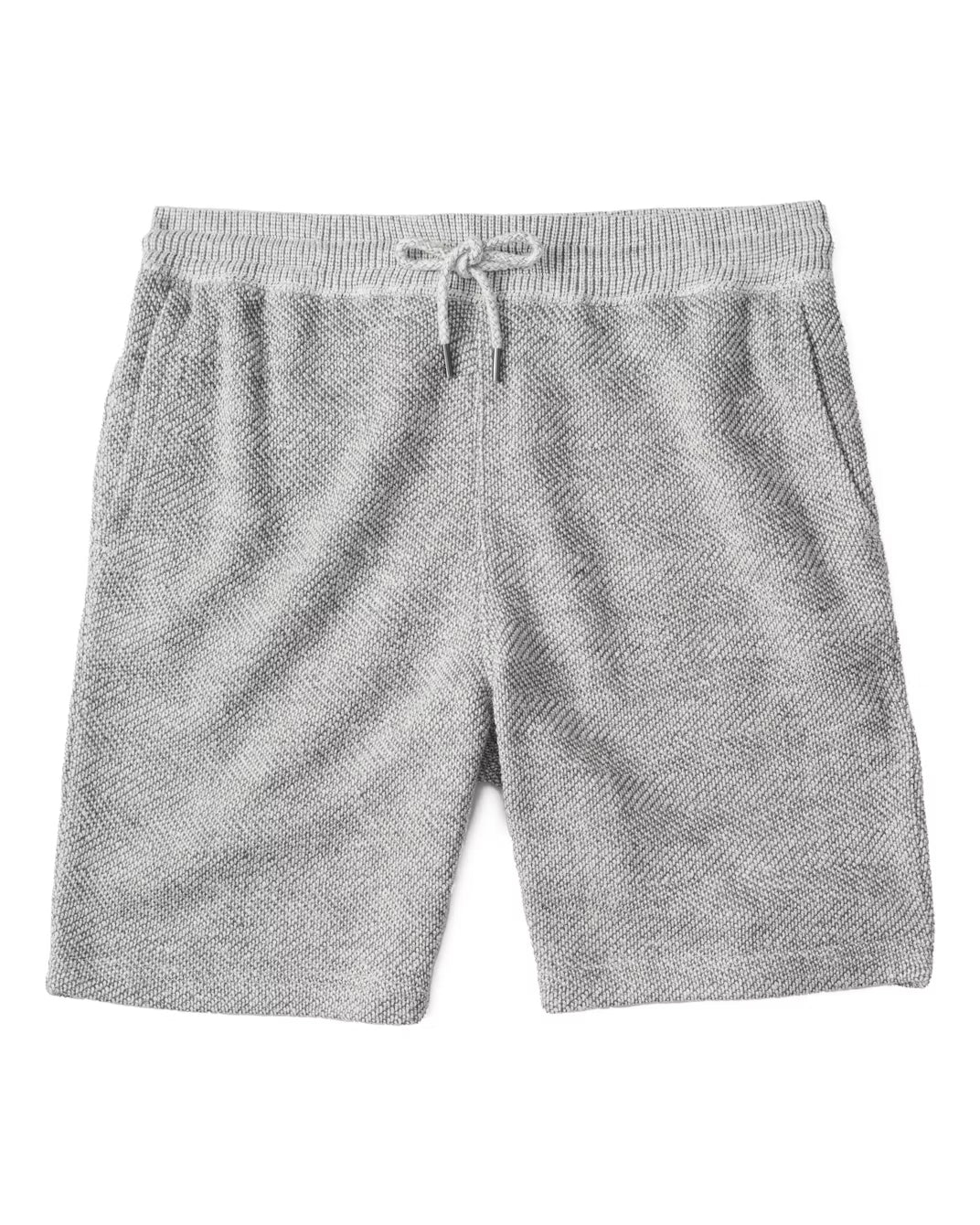 Faherty Whitewater Sweatshort - Grey Shell Loop