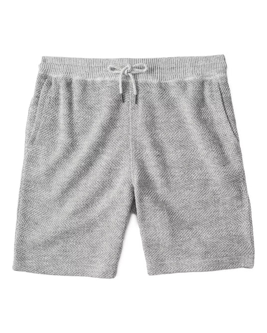 Faherty Whitewater Sweatshort - Grey Shell Loop