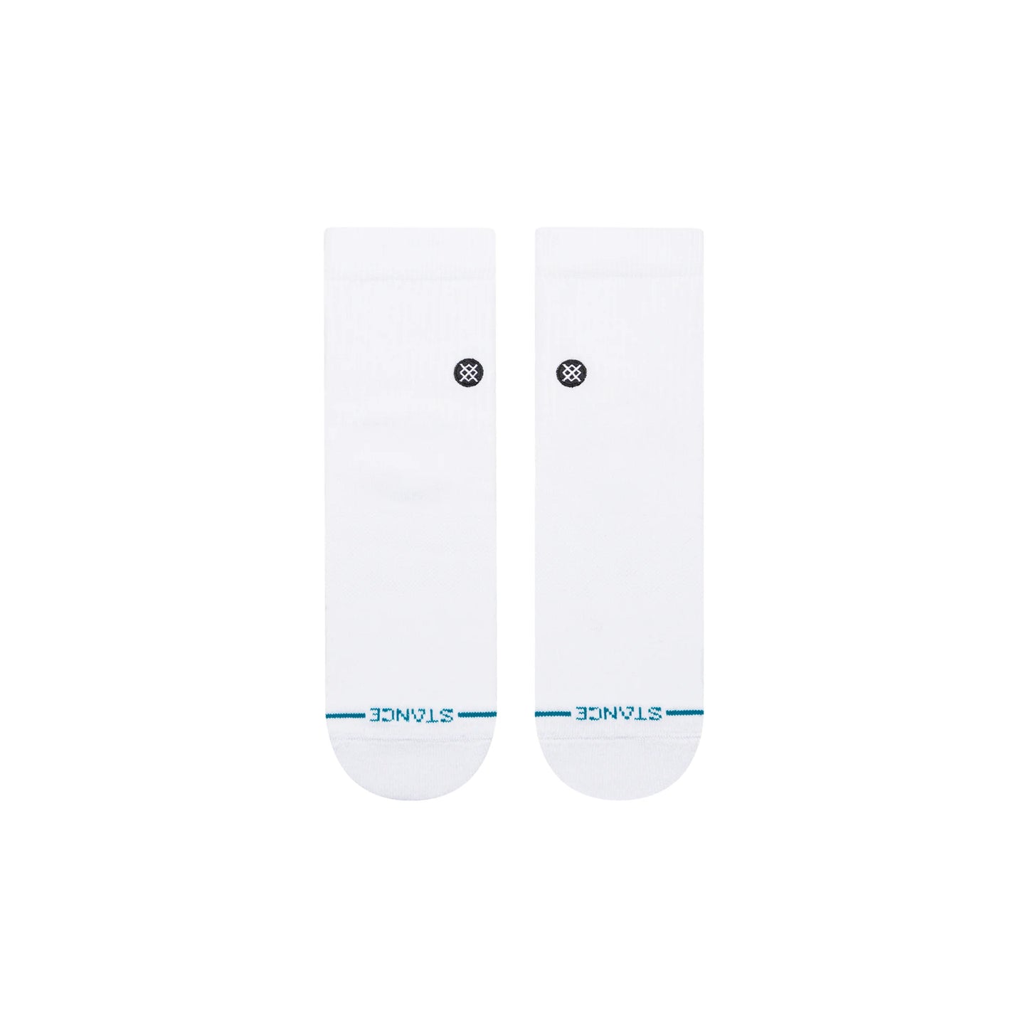 Stance Icon Quarter Socks - White