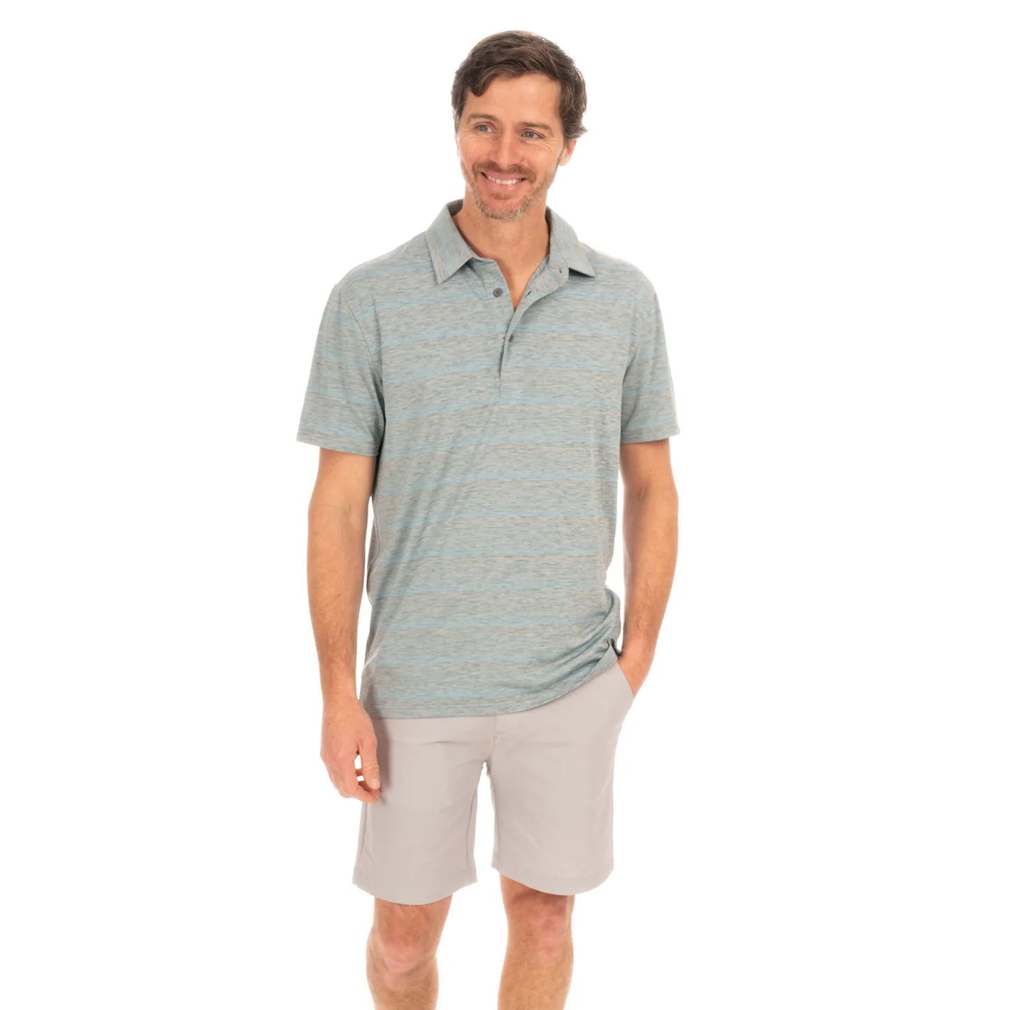 Abaco Performance Polo - Ranger Blue