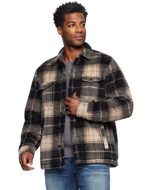 Carter Sherpa Shirt Jacket