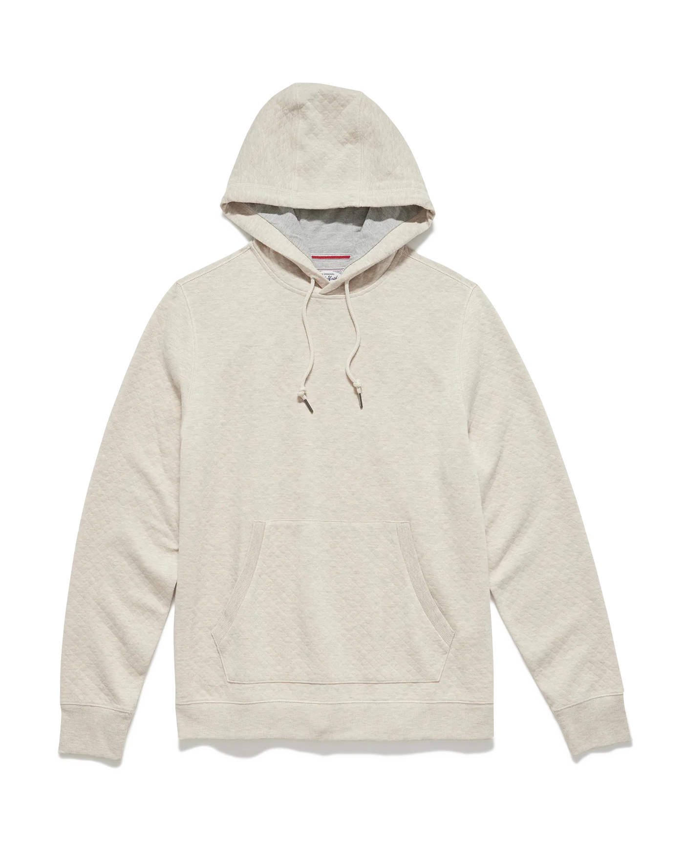 Bradner Quilted Hoodie - Oatmeal