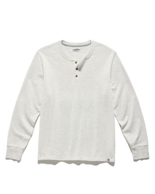 Waffle Henley - Oatmeal