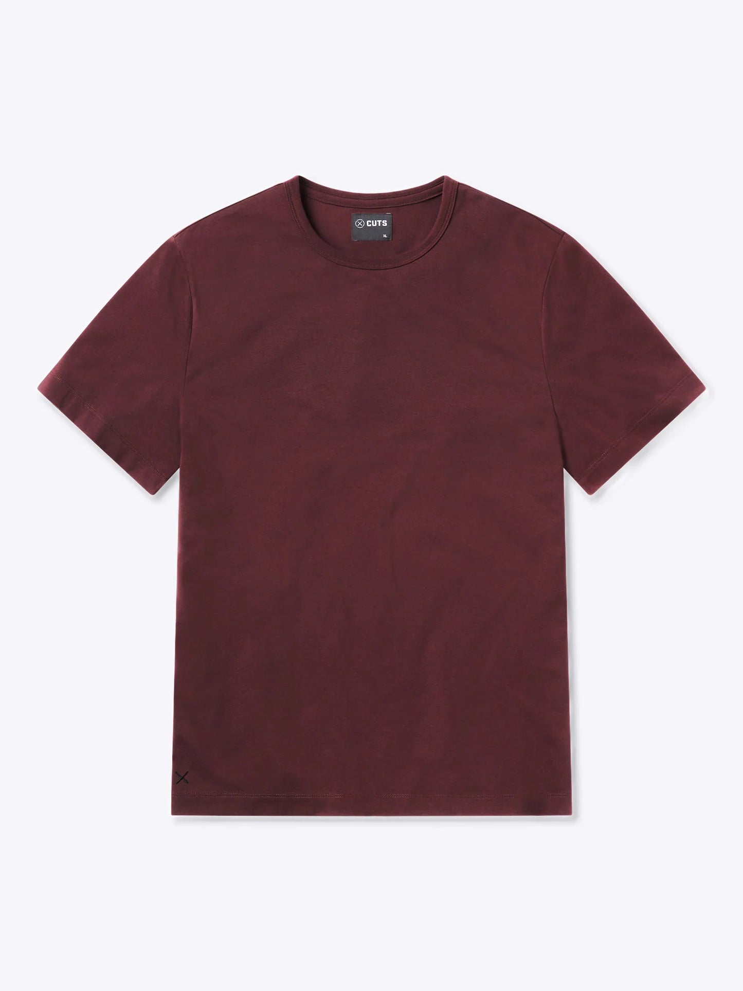 Cuts Forever Tee - Deep Cranberry