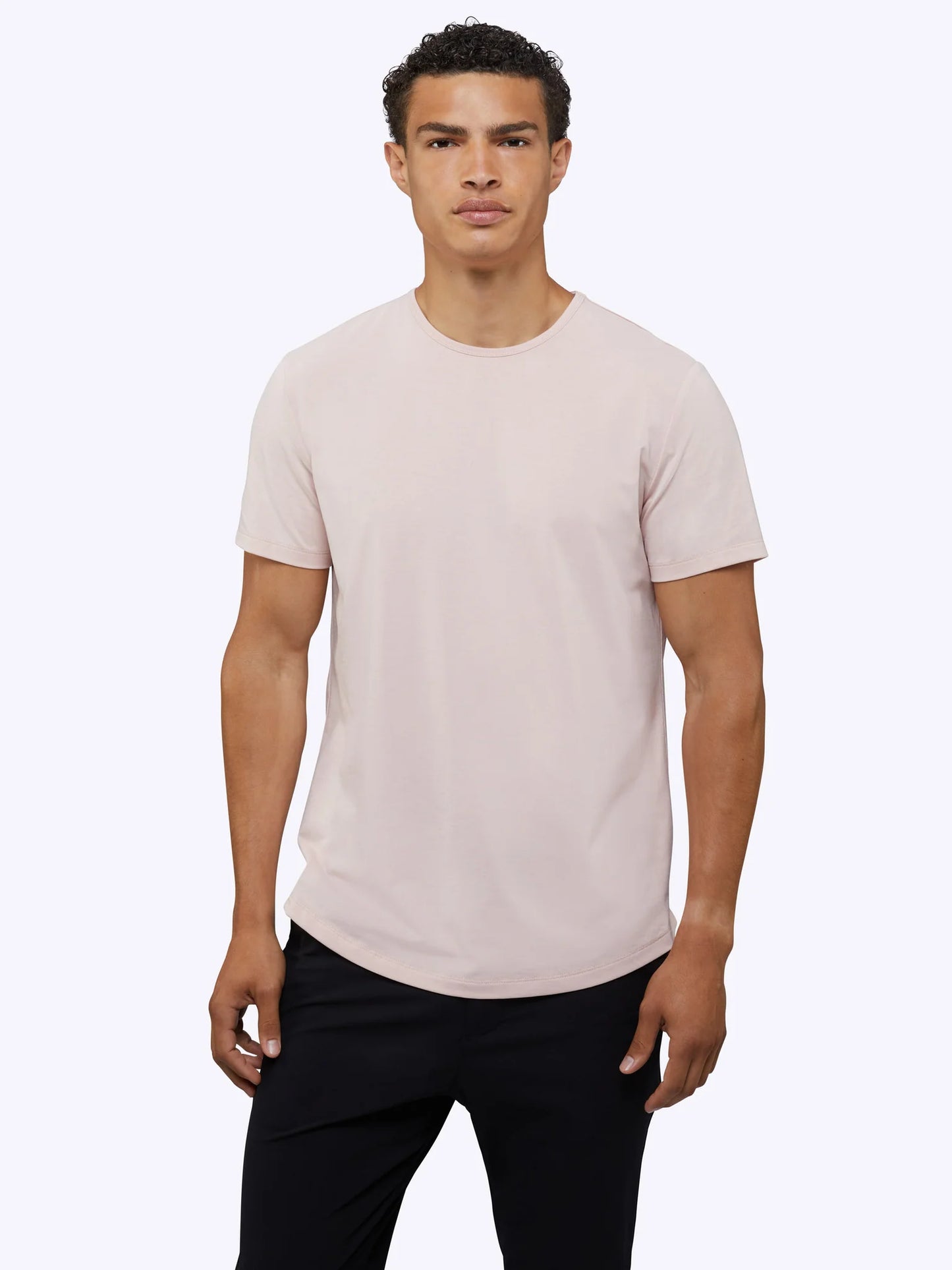 Cuts Curve-Hem Tee - Desert Sandstone