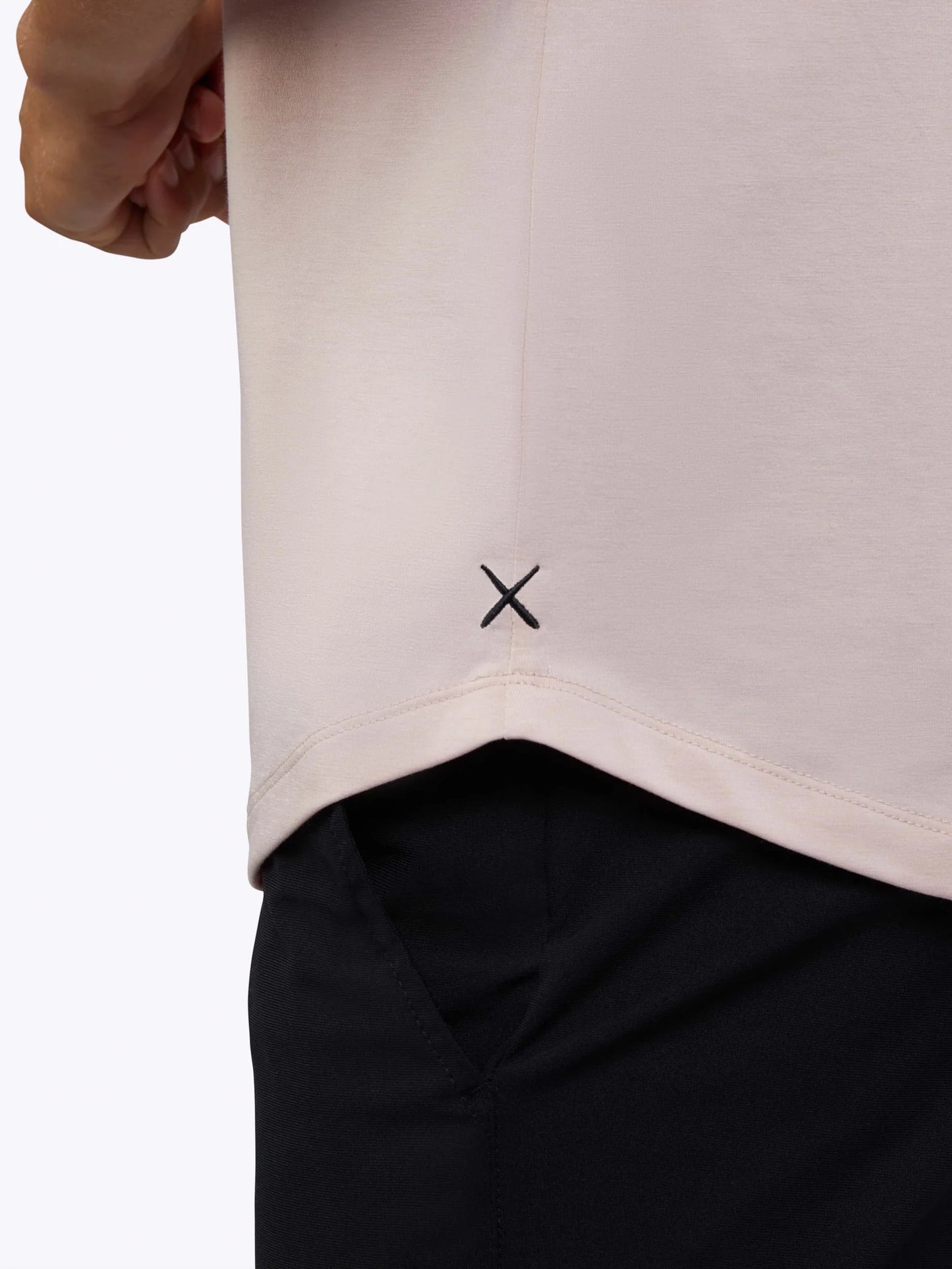 Cuts Curve-Hem Tee - Desert Sandstone