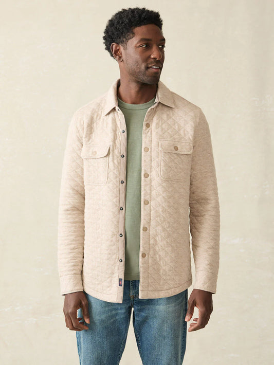 Epic Quilted Fleece CPO - Oatmeal