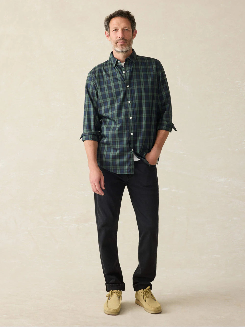 Movement Shirt - Blackwatch Plaid