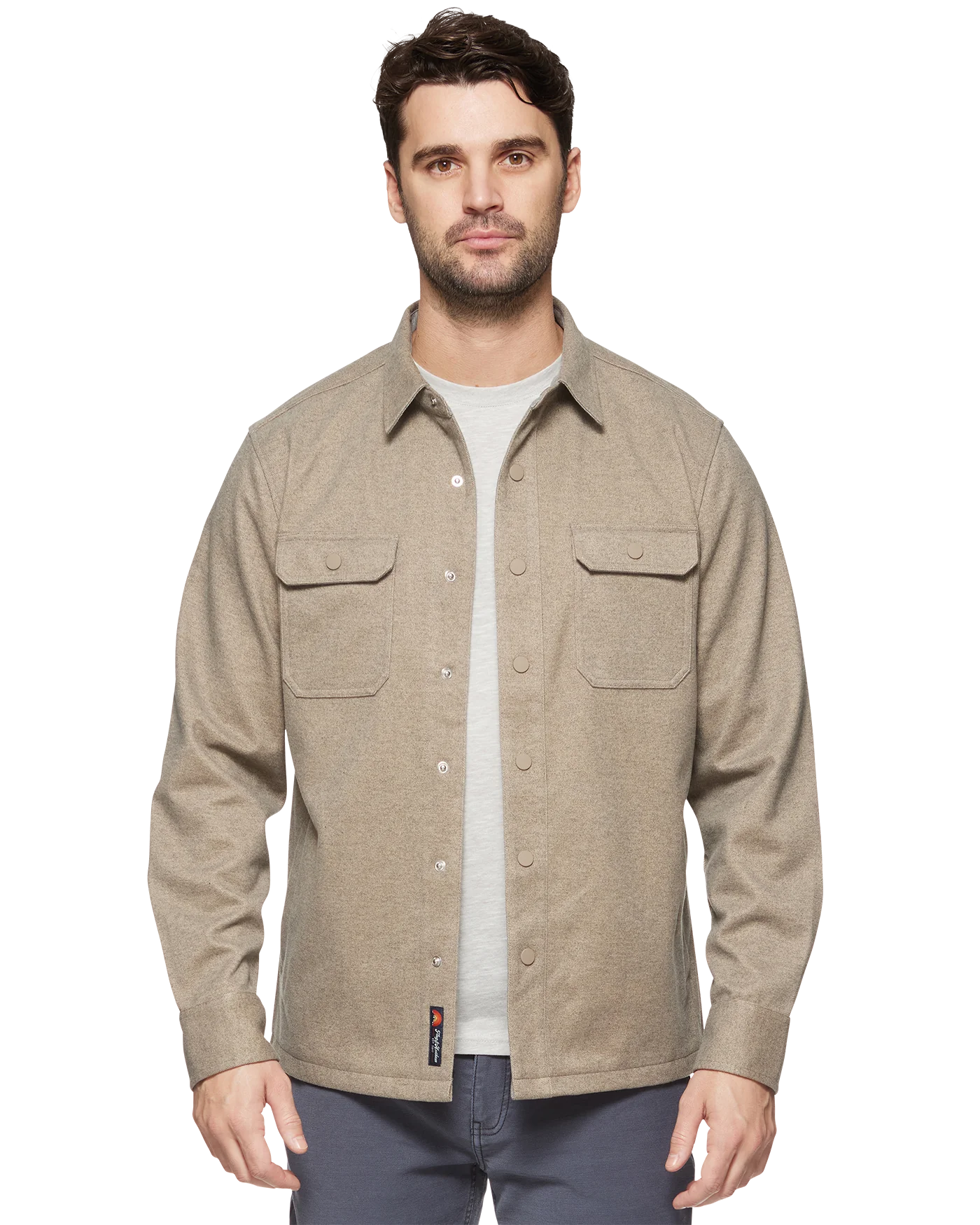 Hamlin Premium Brushed Jacket - Oatmeal