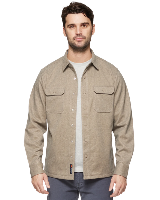 Hamlin Premium Brushed Jacket - Oatmeal