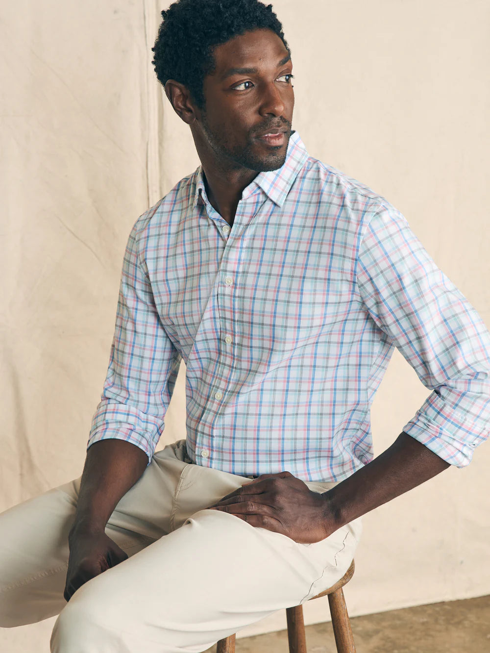 Faherty Movement Button Up - Plaid