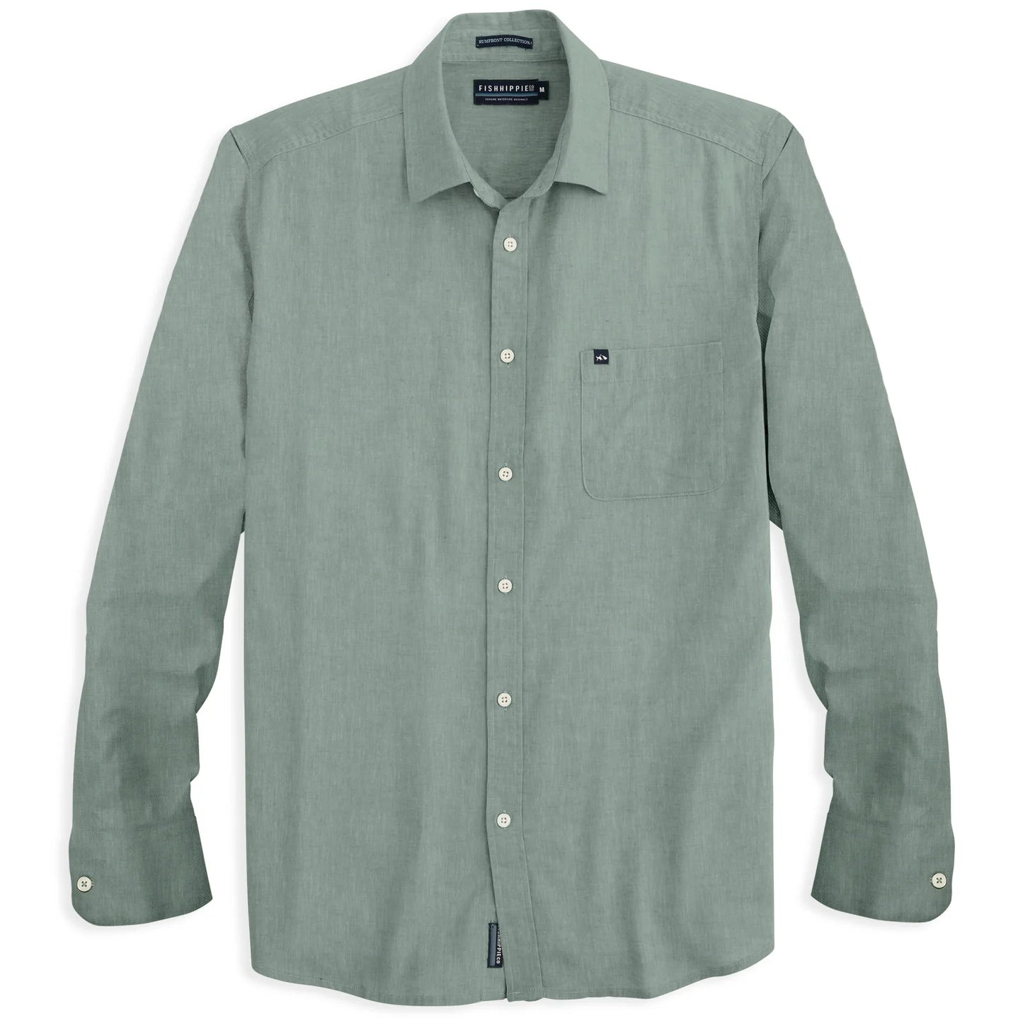 Rumfront Long Sleeve Shirt - Sage