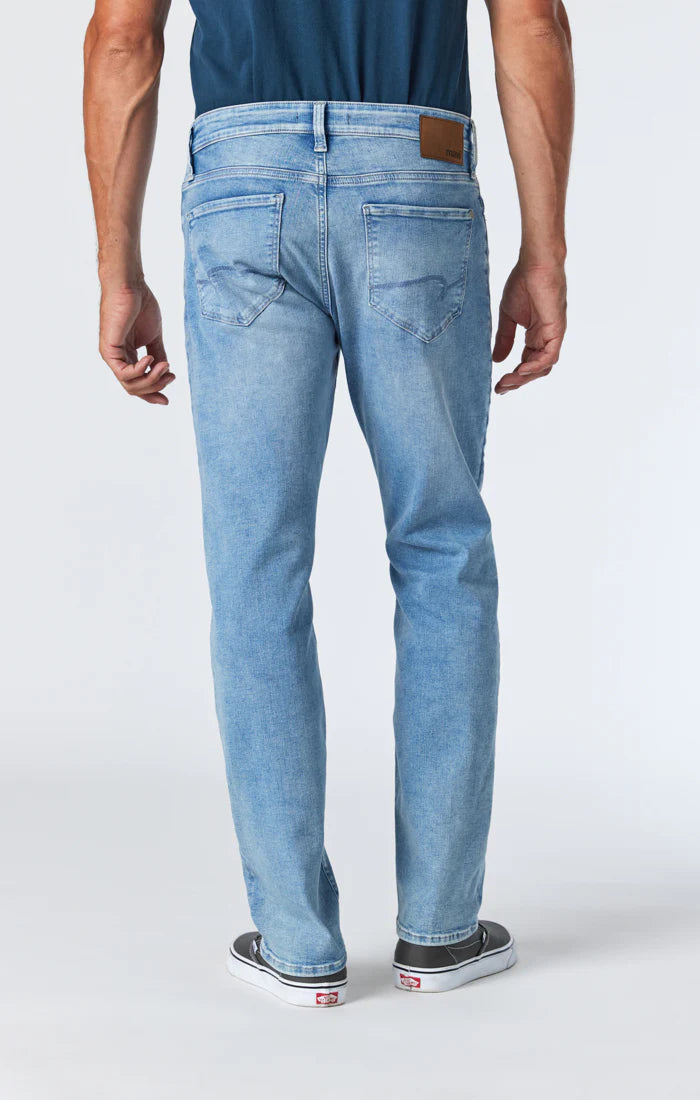 Zach Straight Leg Jean - Light Feather Blue