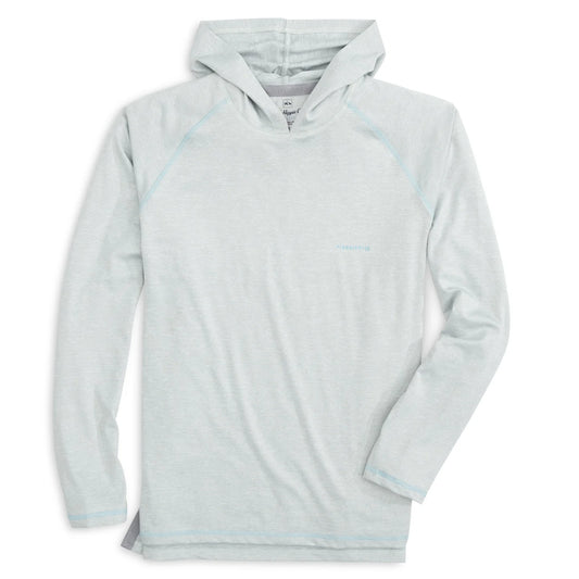 Heather Streak Boden Hoodie - Chrome