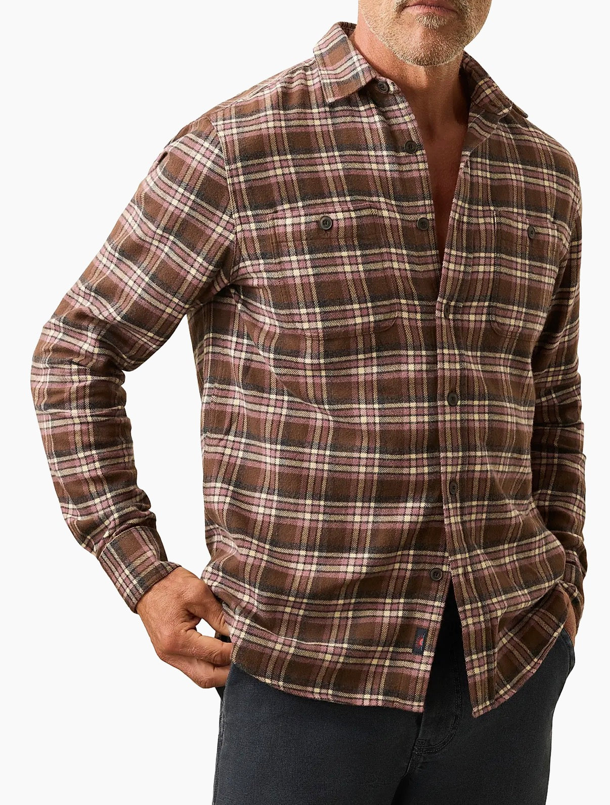 Faherty Nazare Flannel - Plaid