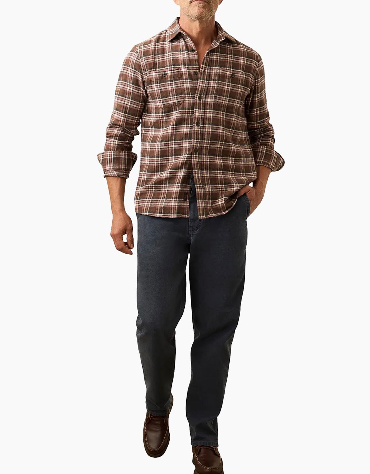 Faherty Nazare Flannel - Plaid