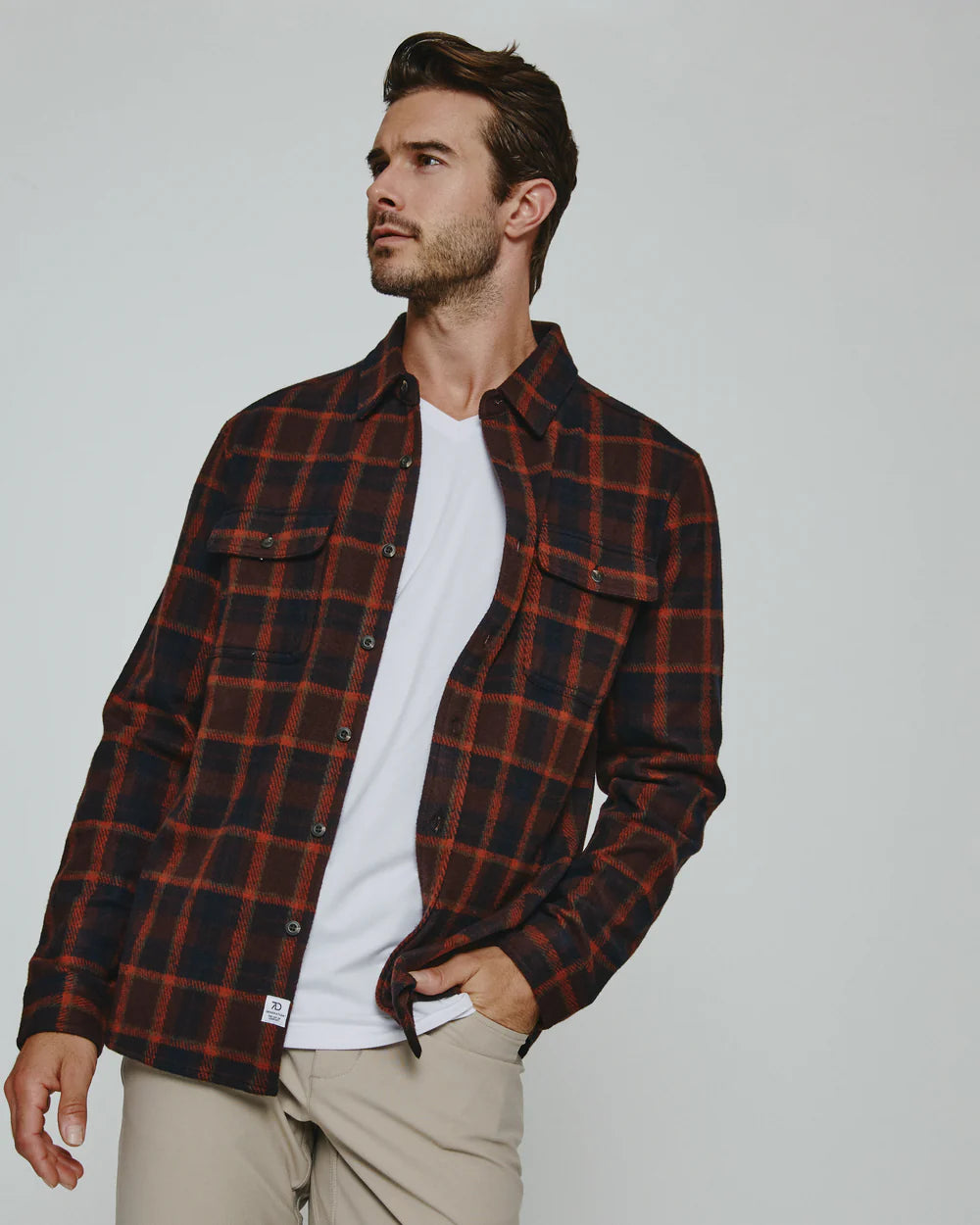 Generation Plaid Shirt - Burgundy