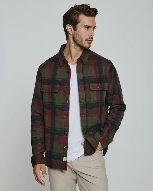 Generation Plaid Soft Knit - Forest