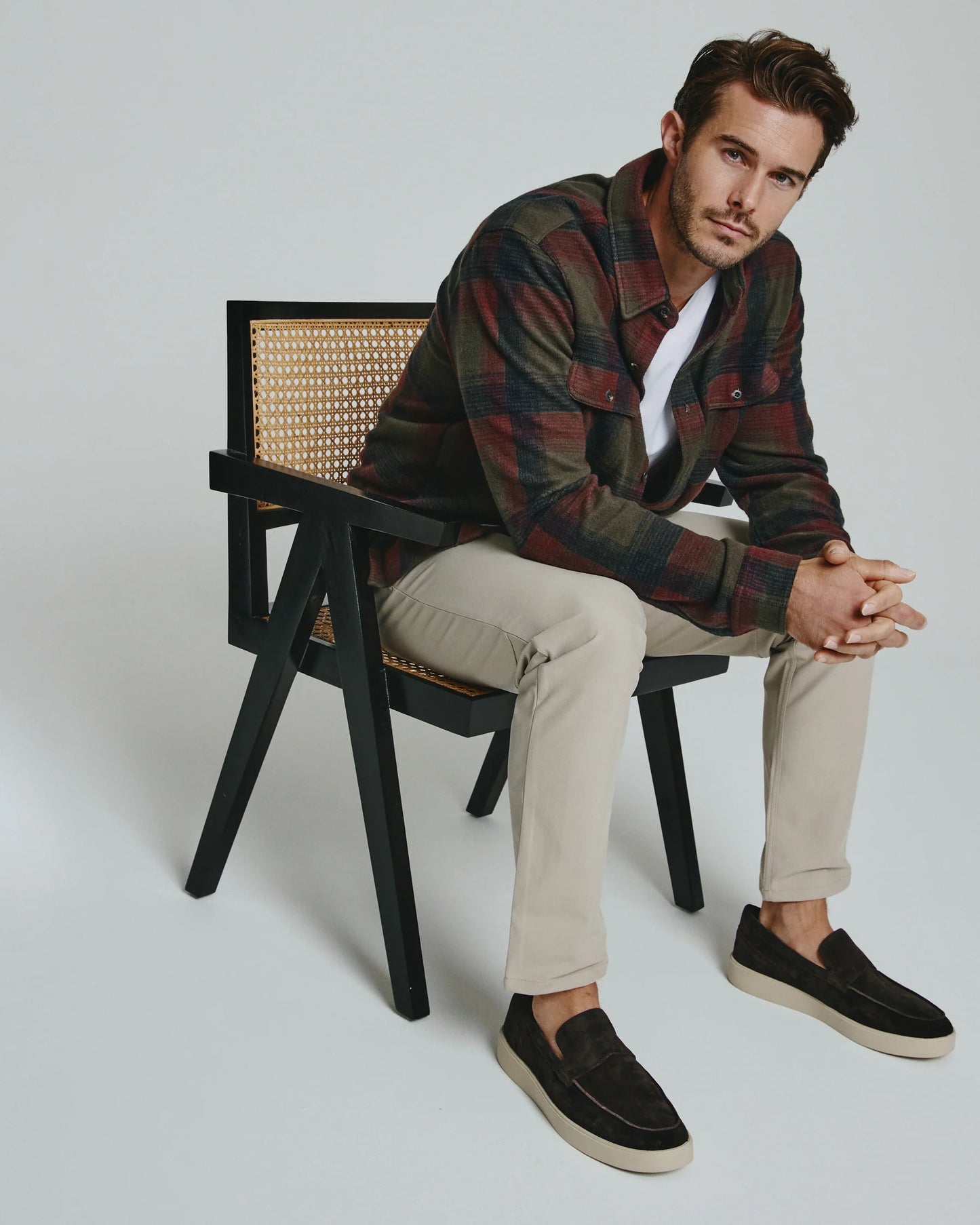 Generation Plaid Soft Knit - Forest
