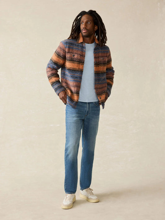 Range Fleece CPO - Autumn Horizon Stripe