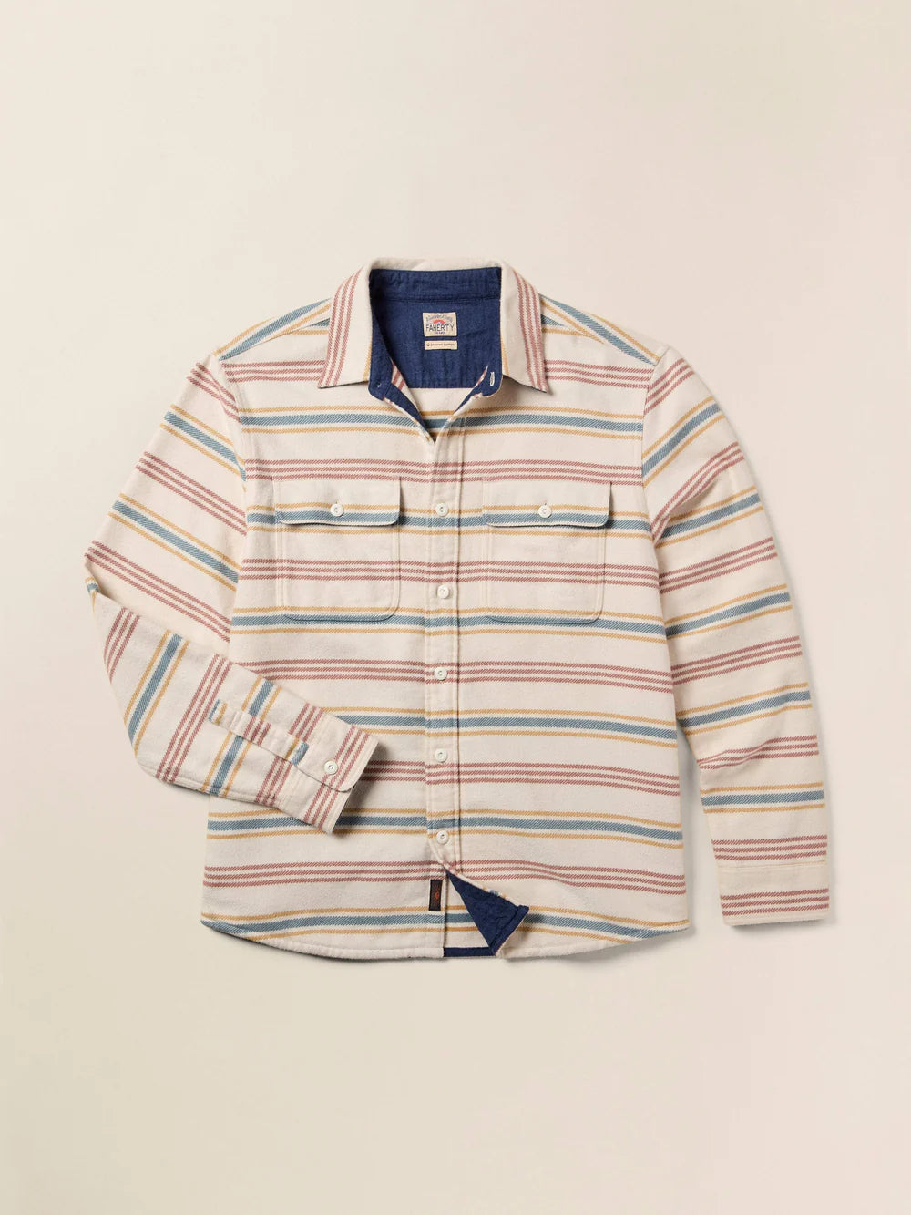 Wavebreaker Shirt - Dune Sky Stripe