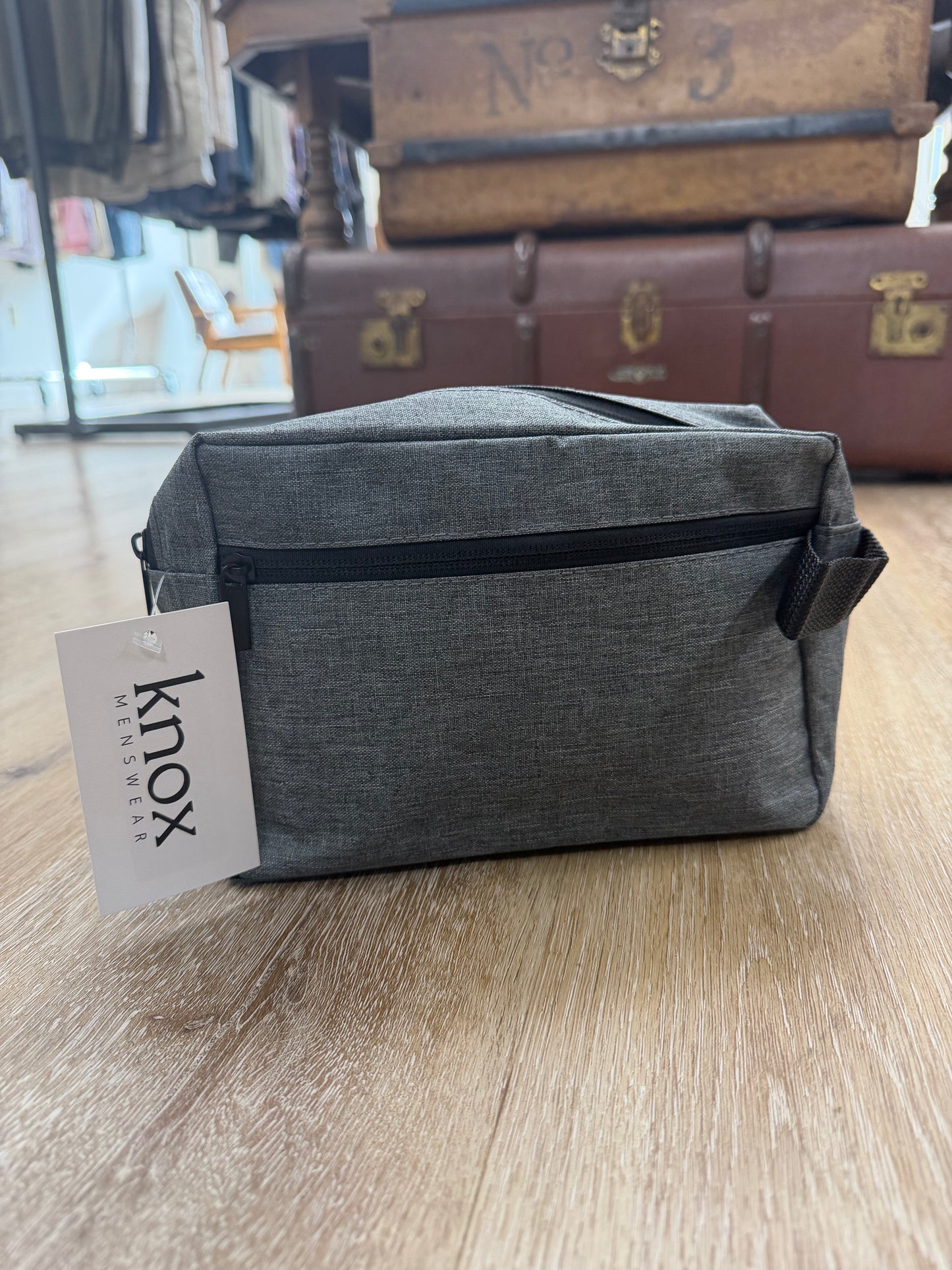 Travel Toiletry Bag - Dark Gray