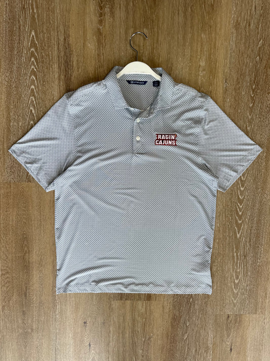 Ragin Cajuns Diamond Dot Mens Polo