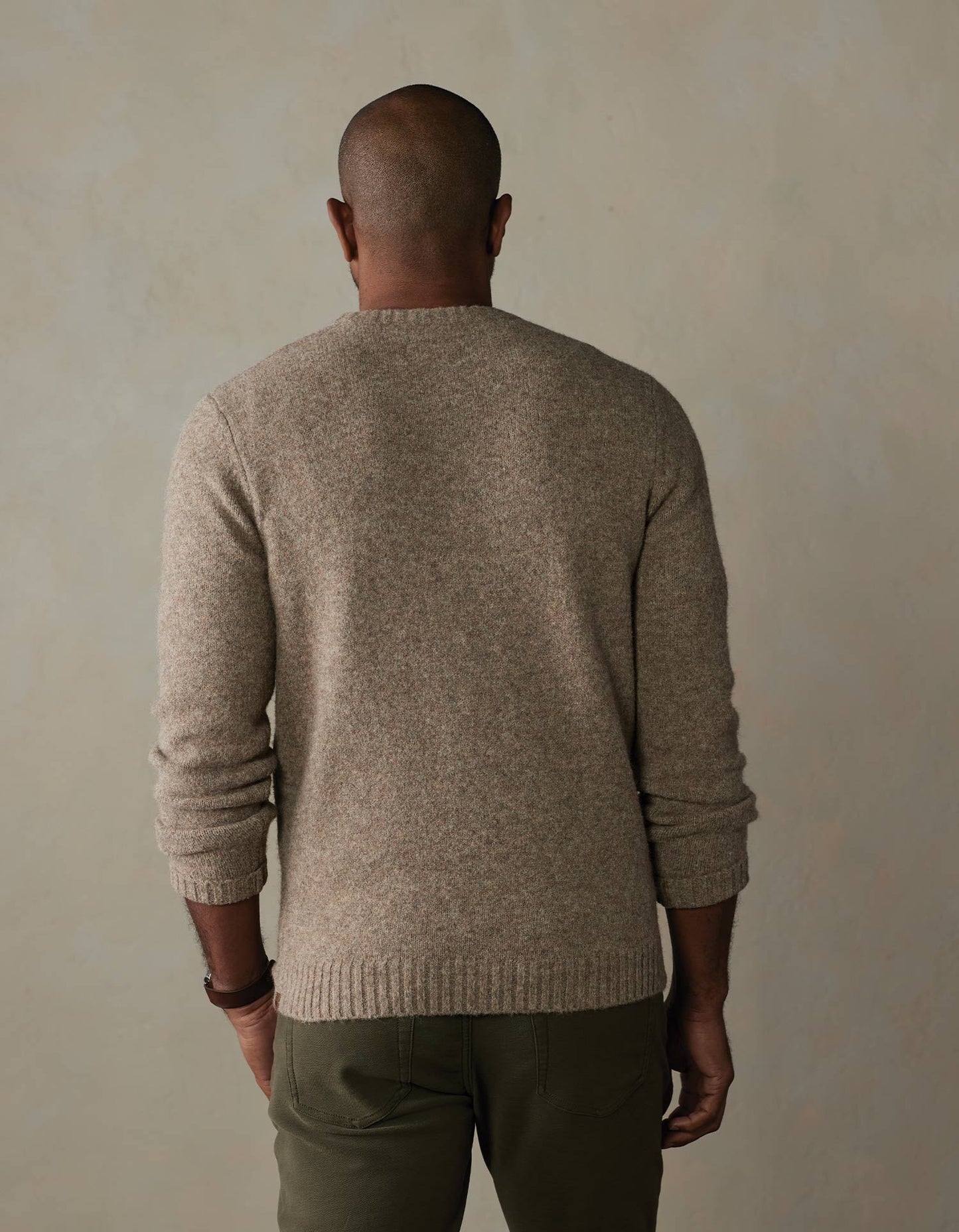 Homebound Crewneck Sweater - Toasted Chestnut