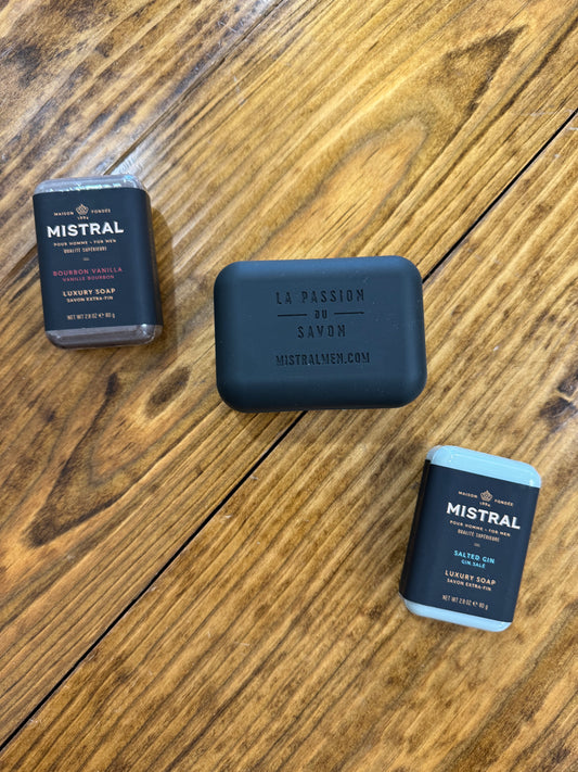 Men's Travel Bar Soap + Case Set
