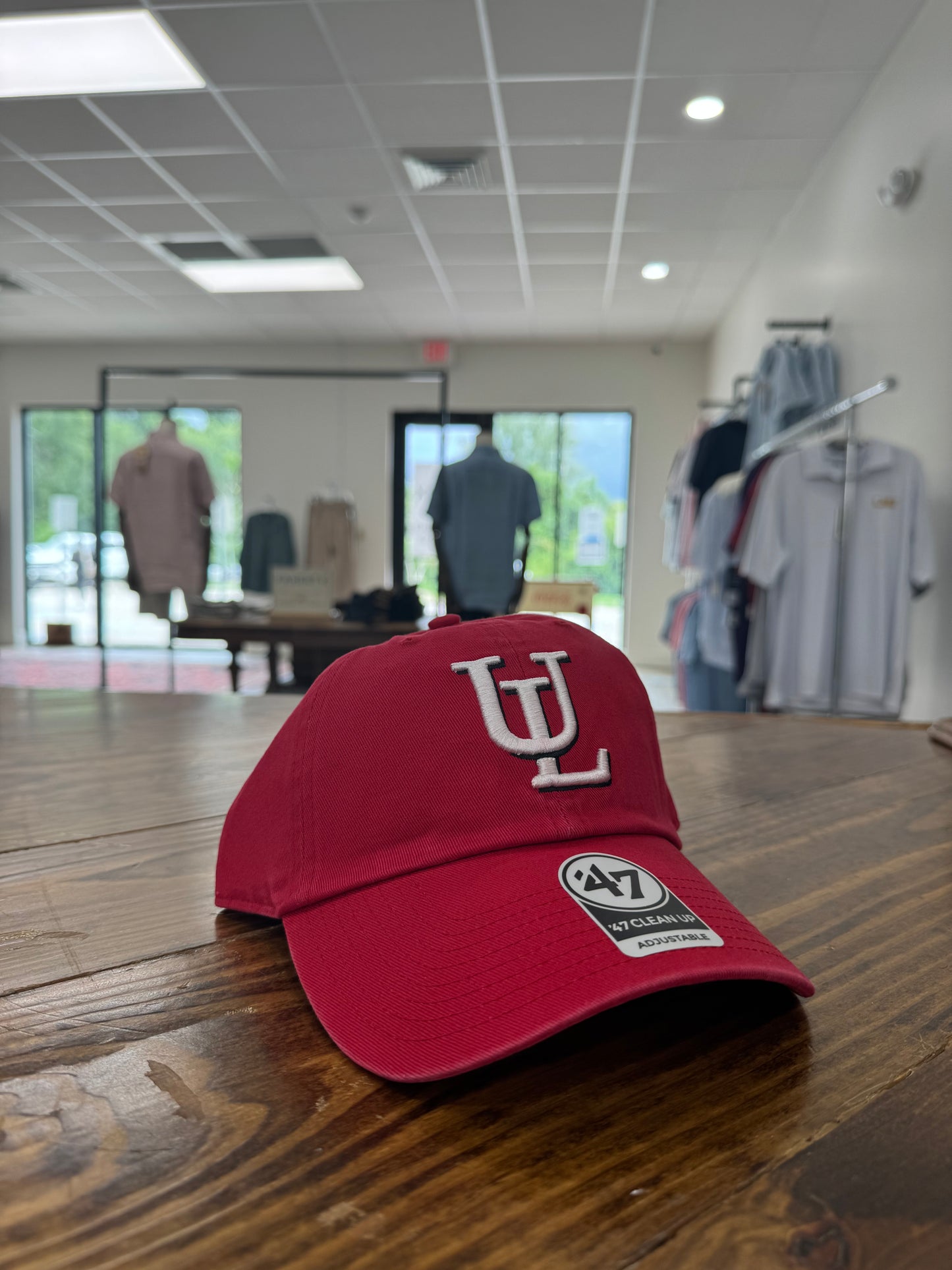 UL Lafayette 47 Clean Up Cap - Red