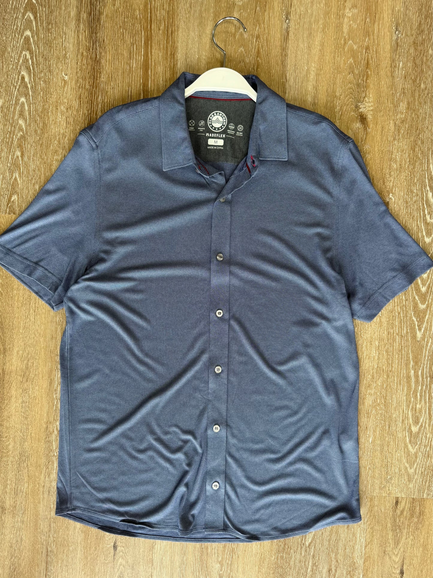 Boston Pique Knit Shirt - Indigo