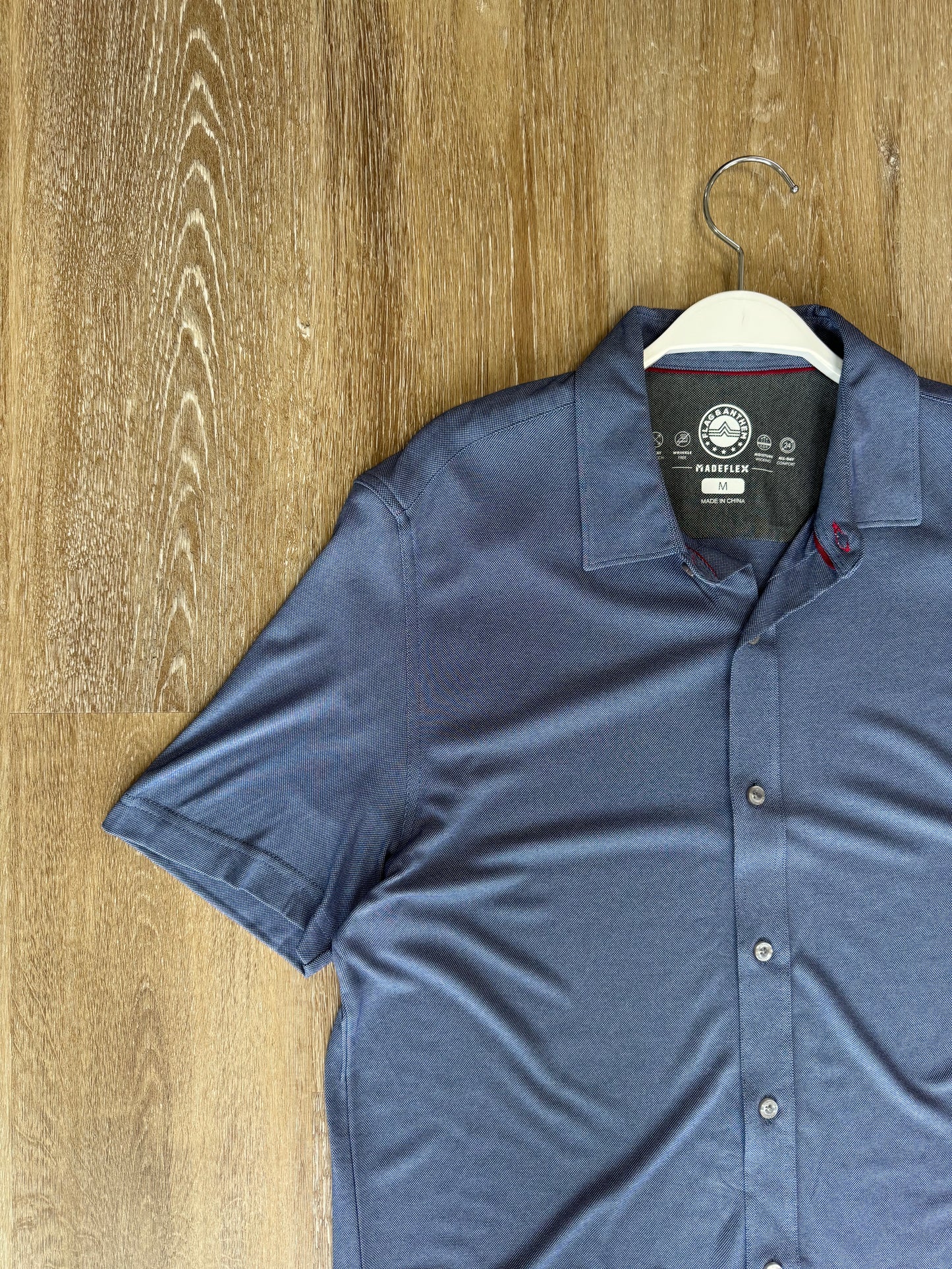 Boston Pique Knit Shirt - Indigo